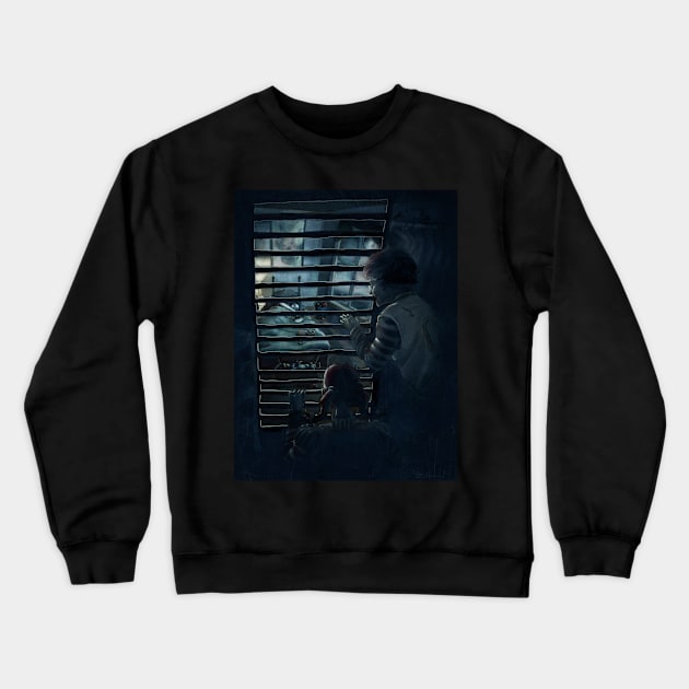 Monsters in the Closet Crewneck Sweatshirt by IrenesGoodies